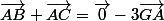 \vec{AB}+\vec{AC}=\vec%200-3\vec{GA}